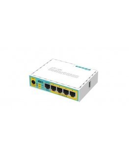 Mikrotik hEX PoE lite juhtmega ruuter Kiire Ethernet Valge