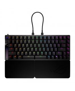 ASUS ROG Falcata klaviatuur Mängimine USB + RF Wireless + Bluetooth Must