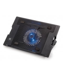 Conceptronic CNBCOOLSTAND1F jahutusalus sülearvutile 43,2 cm (17") Must