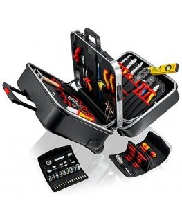 Knipex 00 21 41 mechanics tool set 63 tools