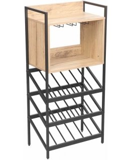 Home4You Vyno Armchair HANNES 51x30xH108cm, rustic melamine