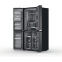 Whirlpool WQ9I FO2BX EF side-by-side refrigerator Freestanding 592 L E Black