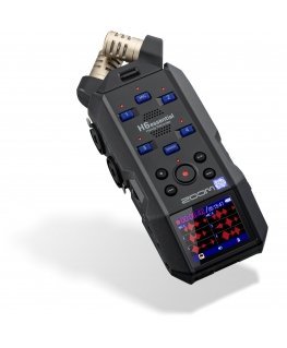Zoom H6ESSENTIAL digitālā audio ierakstu ierīce 32 bit Melns