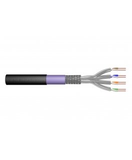 Digitus CAT 7 S/FTP data cable - underground installation cable, 1000 m, simplex, PE