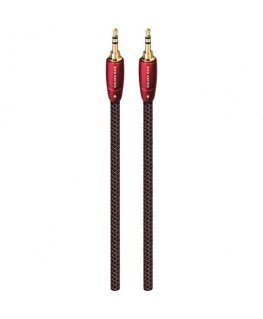 AudioQuest 3m Golden Gate 3.5mm audio kabelis Melns
