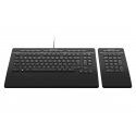 3Dconnexion Pro with Numpad keyboard Office USB + RF Wireless + Bluetooth QWERTZ German Black