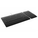 3Dconnexion Pro with Numpad keyboard Office USB + RF Wireless + Bluetooth QWERTZ German Black