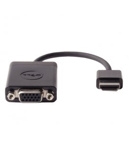 DELL DAUBNBC084 видео кабель адаптер 0,17 m HDMI VGA (D-Sub) Черный