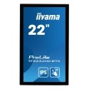 iiyama ProLite 22" 10pt touch Open Frame monitor with IPS panel and touch through glass function
