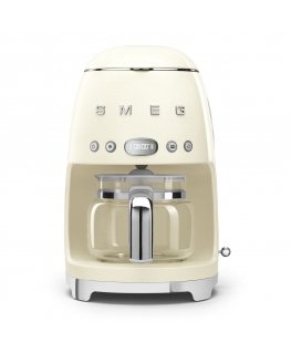 Smeg 50's Style Drip Filter Coffee Machine DCF02CREU Cream