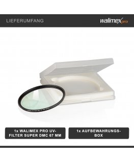 Walimex pro UV Filter Slim Super DMC 67 mm