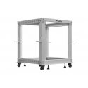 OPEN RACK 19" 12U 600X600-1100 ADJUSTABLE GREY LANBERG