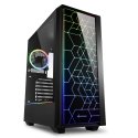 Sharkoon RGB LIT 100 Midi Tower musta Sharkoon RGB LIT 100 Midi Tower musta