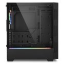 Sharkoon RGB LIT 100 Midi Tower musta Sharkoon RGB LIT 100 Midi Tower musta