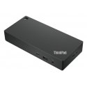 Lenovo ThinkPad Universal USB-C Dock Vielinis USB 3.2 Gen 1 (3.1 Gen 1) Type-C Juoda