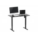 Equip 650812 ERGO Electric Sit-Stand Desk Frame with Desktop, Black
