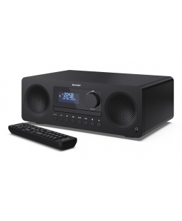 Sharp XL-B720D(BK) helisüsteem koju Kodune audio mikrosüsteem 30 W Must