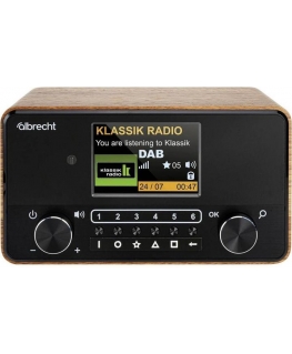 Albrecht DR 760 DAB+/UKW radijas su ASA