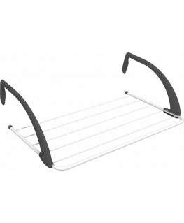 Vileda 157334 Kiinnitettävä teline musta, Valkoinen