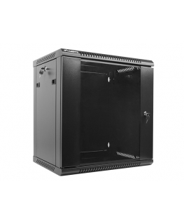 Lanberg WF01-6412-10B lentyna 12U Sieninis stovas Juoda