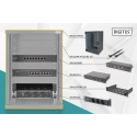 Digitus DN-10-SET-2-B püstik 9U Seinale monteeritav riiul Must