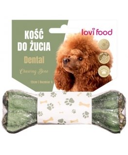 JOHN DOG Üksik kala when kummi luu - koera närimisluu - 12 cm