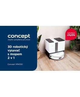 Robotu putekļu sūcējs 2in1 Optimus Aqua Pro VR4050