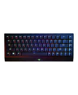 Razer BlackWidow V3 Mini HyperSpeed klaviatūra Žaidimams USB + RF Wireless + Bluetooth Juoda