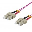 Deltaco SCSC-71 InfiniBand/fibre optic cable 1 m 2x SC Pink Deltaco SCSC-71 InfiniBand/fibre optic cable 1 m 2x SC Pink