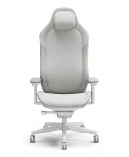 Fractal Design FD-CH-RE1F-02 video game chair PC gaming chair Padded seat White