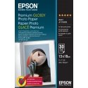 Epson Premium Glossy Photo Paper - 13x18cm - 30 Sheets Epson Premium Glossy Photo Paper - 13x18cm - 30 Sheets