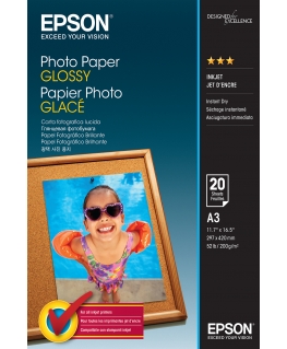 Epson Photo Paper Glossy A3 Läige