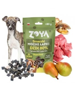 ZOYA našķi - Spēcīgas gaļas uzkodas sunim 80g
