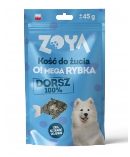 ZOYA Kość - O Mega Rybka gardums suņiem