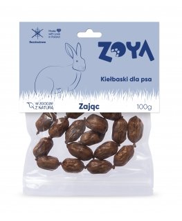 ZOYA Trušiem gaļas desiņas suņiem 100g