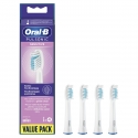 Oral-B Pulsonic Sensitive 4 vnt Balta