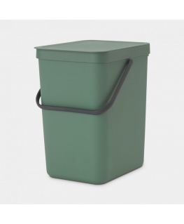 Brabantia 129964 šiukšliadėžė 25 L Stačiakampio formos Plastikas Žalia