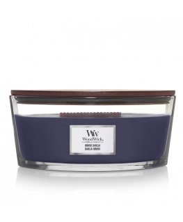 WoodWick Hinoki Dahlia vahaküünal Ümmargune Violetne 1 tk