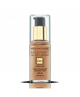 Max Factor Facefinity All Day Flawless 3 in 1 30 ml Pumppupullo Rasva (aine) Caramel 085