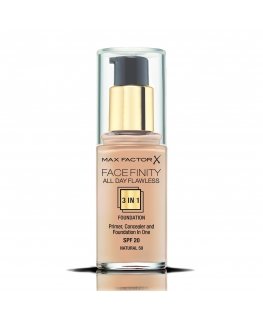 Max Factor Facefinity All Day Flawless 3 in 1 30 ml Pumppupullo Nestemäinen Natural 050