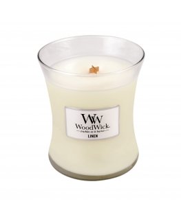 WoodWick Linen vaska svece Cits Bēšs 1 pcs