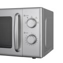 Microwave oven Daewoo KOR 6S20S 2, 20 L, 700 W, Silver