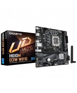GIGABYTE H610M D3W WIFI6 Intel H610 LGA 1700 Mikro ATX