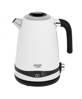 Adler AD 1295w электрический чайник 1,7 L 2200 W Черный, Белый