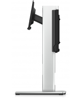 DELL MFS22 68,6 cm (27") Stalas Sidabras, Juoda