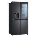 LG InstaView GMG960EVJE side-by-side refrigerator Freestanding 638 L E Black LG InstaView GMG960EVJE side-by-side refrigerator Freestanding 638 L E Black