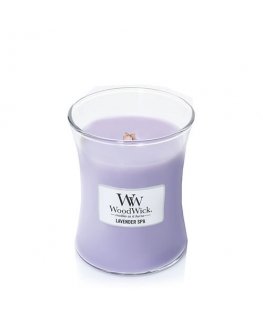 WoodWick 92492 vaska svece Cits Eikalipts, Lavanda Lillā 1 pcs