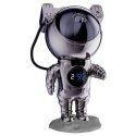 Star projector with clock - Astronaut Chrom Manta Star projector with clock - Astronaut Chrom Manta