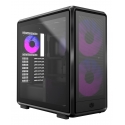 Cooler Master MasterFrame 600 Mesh „Midi Tower“ Juoda