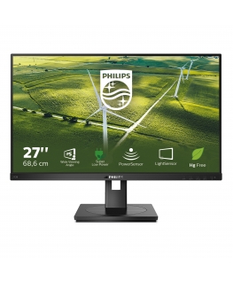 Philips B Line 272B1G/00 PC lamekuvar 68,6 cm (27") 1920 x 1080 pikslit Full HD LED Must